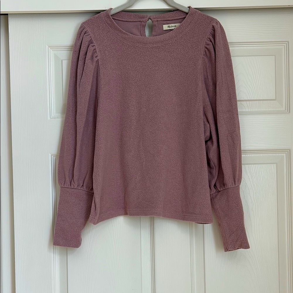 Madewell Balloon Sleeve Women's Top, Medium